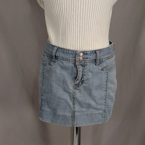 unusual denim skirts